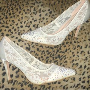 Beautiful Lace Heels